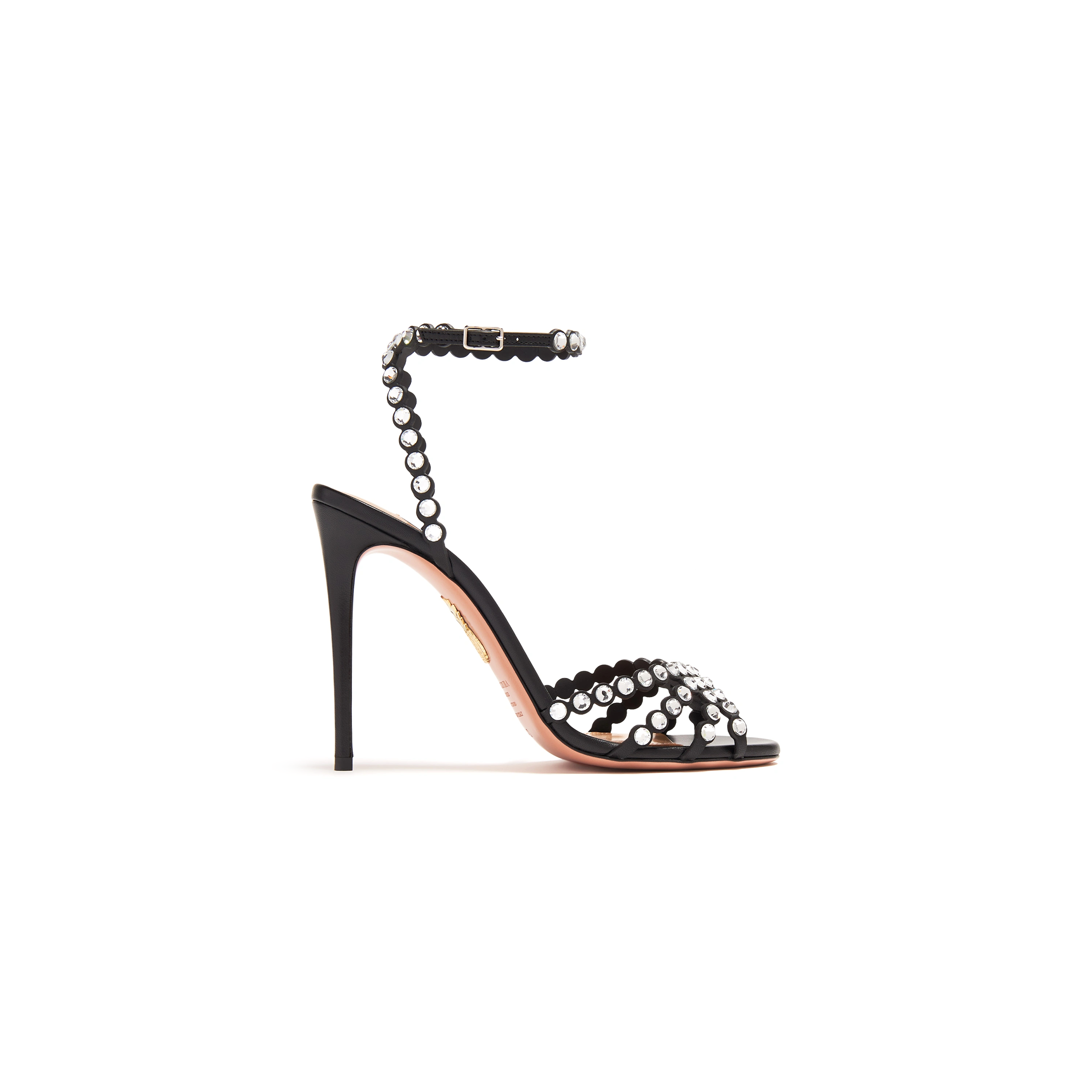AQUAZZURA TEQUILA SANDAL 105 TQLHIGS0-NAP-BCY